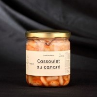 Cassoulet 400gr. med confit de canard och korv Maison Argaud