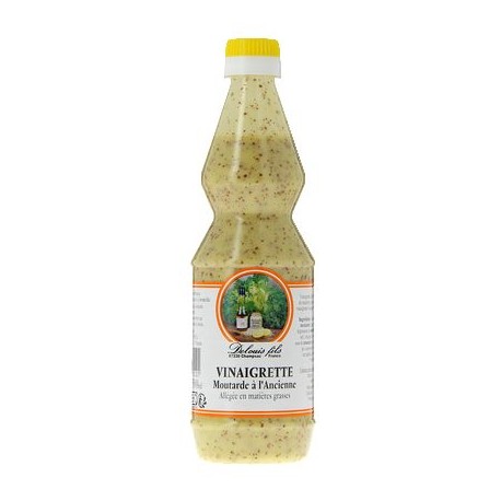 Vinaigrette grovsenap Delouis 500ml