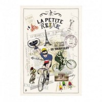 Kökshandduk La France à Vélo