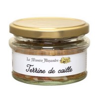 Vaktel terrin Manoir Alexandre 100g