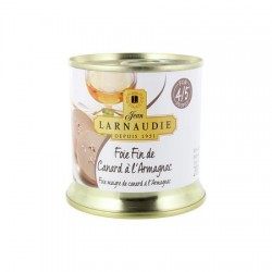 Ankleverbloc med Armagnac (Foie Fin - icke tvångsmad) 200g. Larnaudie