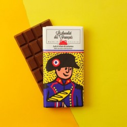 Mörk choklad 72% & Hasselnötter - Chocolat des Français 80g