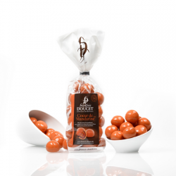 «Coeur de Mandarine» mandarinfruktsgelée, doppad i choklad Doucet 200g