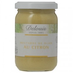 Dijonsenap med citron EKO 200g Delouis