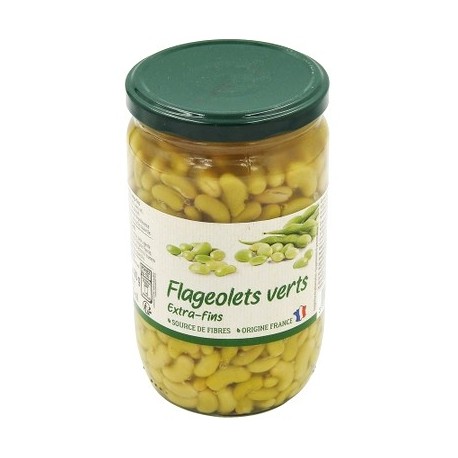 Trädgårdsböna - Flageolets verts 420g