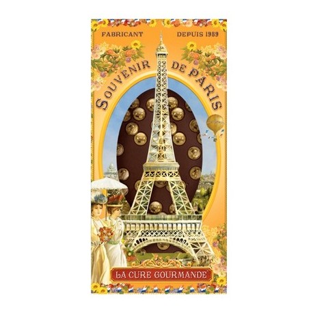 Mörkchoklad Souvenir de Paris 120G La Cure Gourmande