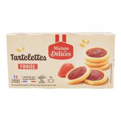 Tartelette jordgubb 125g Maison des délices
