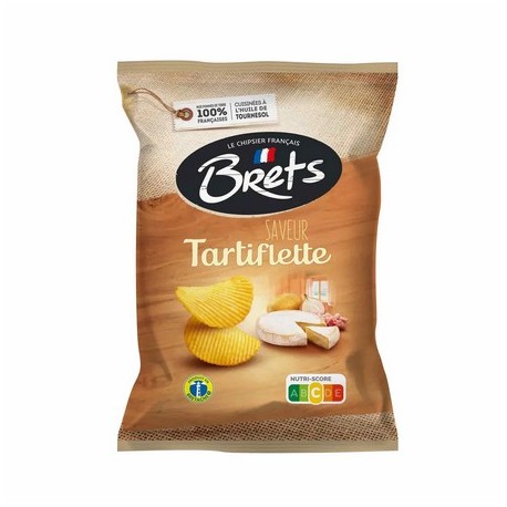 Chips med Tartiflette-smak Brets 125g