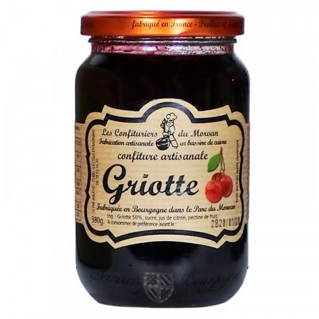 Körsbärmarmelad morello-griotte 370g Morvan