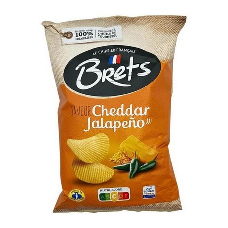 Chips Cheddar & Jalapeno 125g