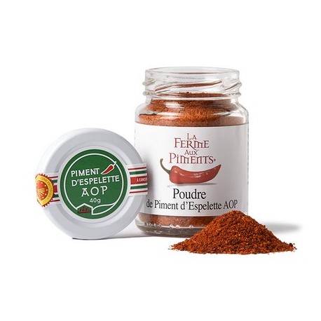 Espelette Chili Peppar 40g AOP